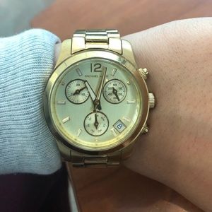 Michael Kors Gold-Tone Stainless Steel Watch